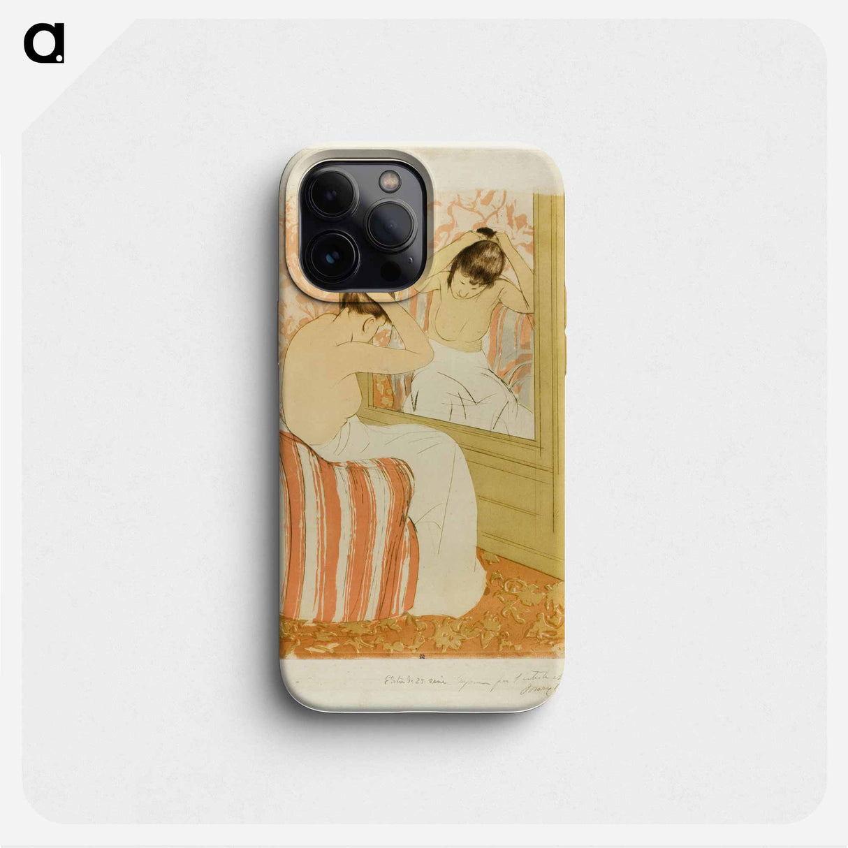 The Coiffure - メアリー カサット Phone Case.