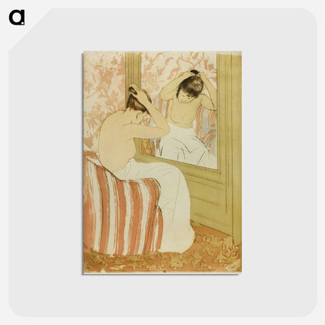 アートポストカード-The Coiffure - メアリー カサット Postcard.