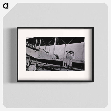 アートポスター-Mexican Children on Airplane
 - 国立医学図書館 Poster.
