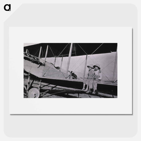 アートポスター-Mexican Children on Airplane
 - 国立医学図書館 Poster.