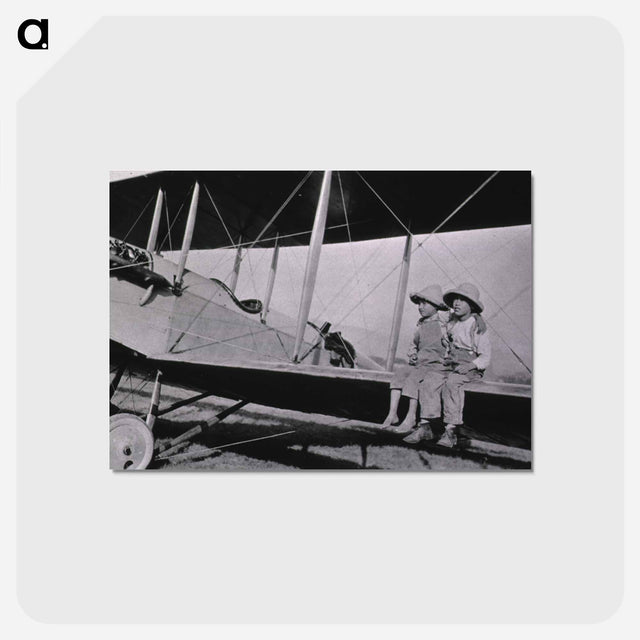 アートポストカード-Mexican Children on Airplane
 - 国立医学図書館 Postcard.
