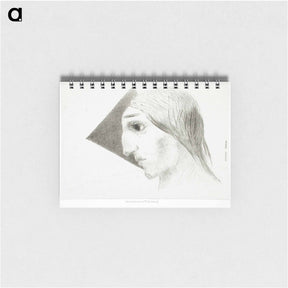 アートメモ帳-À Edgar Poe (La Folie) - オディロン ルドン Memo.