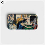 The Courtesans - Paul Cezanne Phone Case.