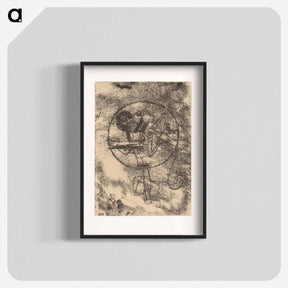 アートポスター-Der Verliebte (The Loved One)
 - パウル クレー Poster.