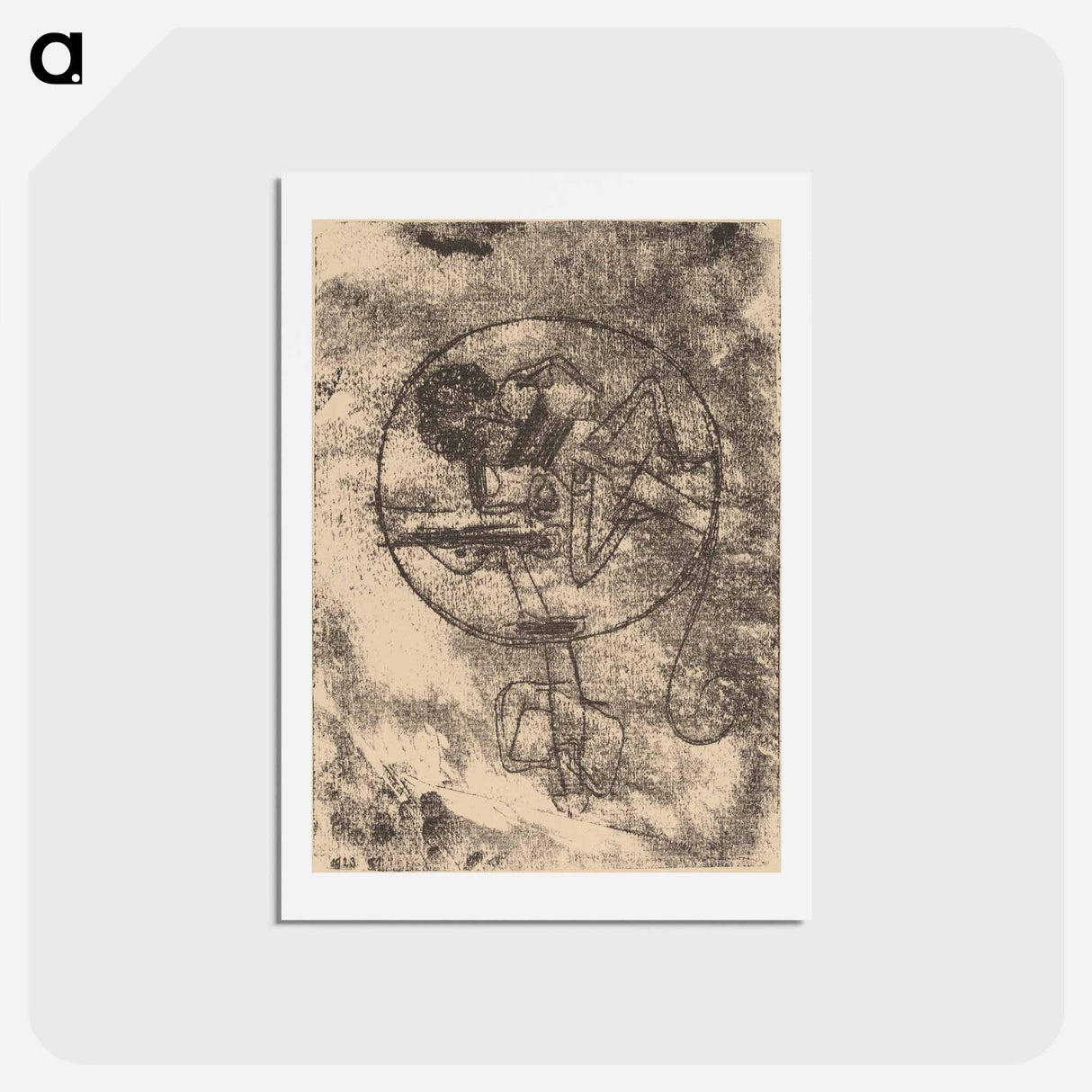 Der Verliebte (The Loved One)
 - パウル クレー Postcard.