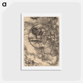 アートポストカード-Der Verliebte (The Loved One)
 - パウル クレー Postcard.