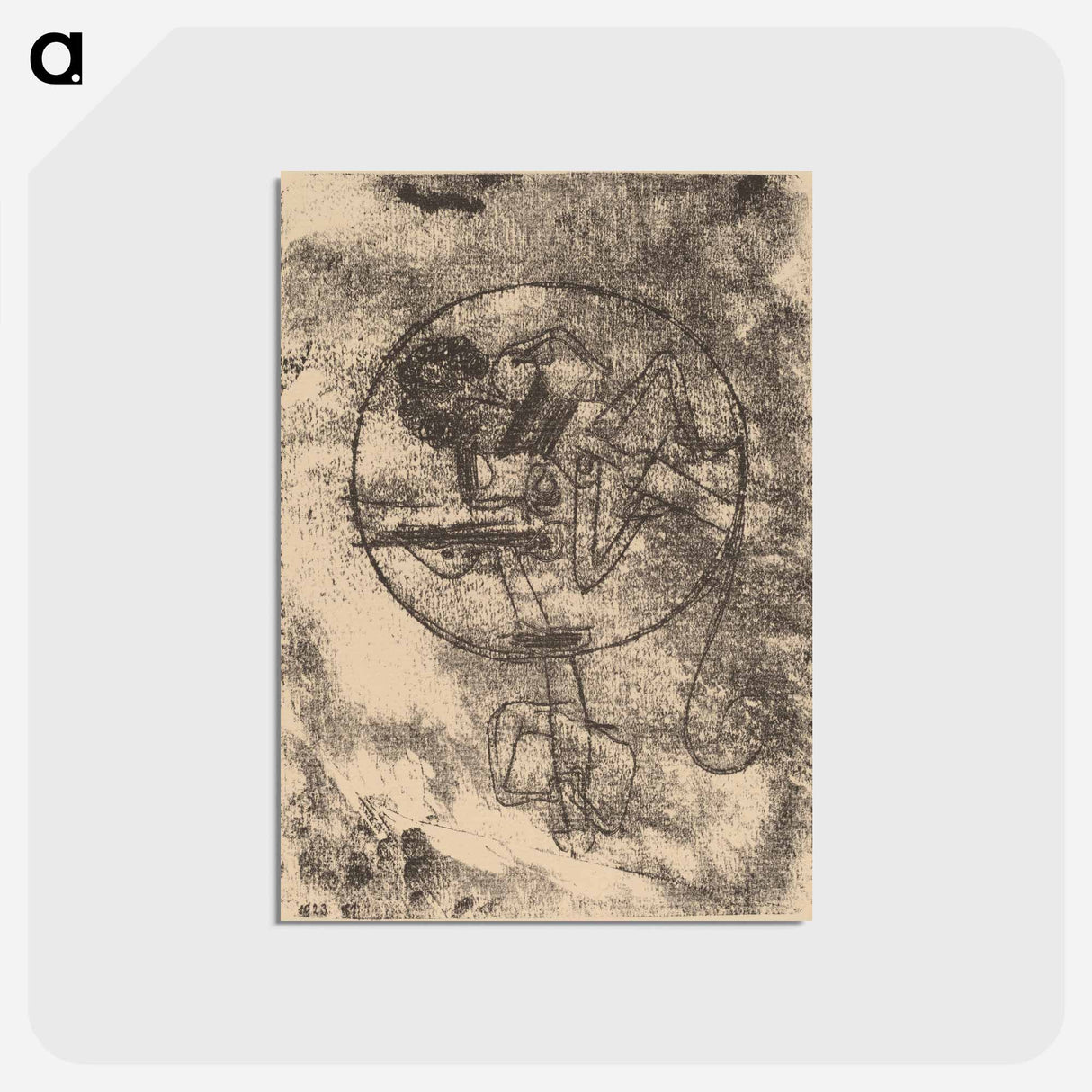 Der Verliebte (The Loved One)
 - パウル クレー Postcard.