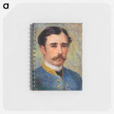Portrait of a Man (Monsieur Charpentier) - ピエール オーギュスト ルノワール Memo.