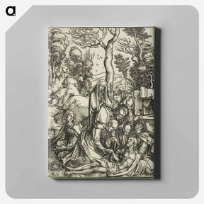 アートパネル-The Lamentation - アルブレヒト デューラー Canvas.