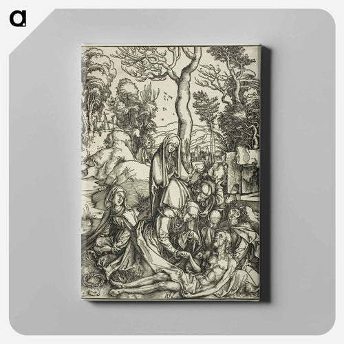 The Lamentation - アルブレヒト デューラー Canvas.