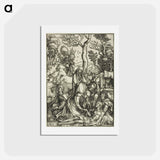 アートポストカード-The Lamentation - アルブレヒト デューラー Postcard.