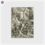 アートポストカード-The Lamentation - アルブレヒト デューラー Postcard.