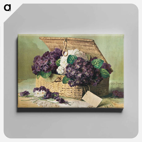 アートパネル-Invoice of Violets
 - ボストン公共図書館 Canvas.