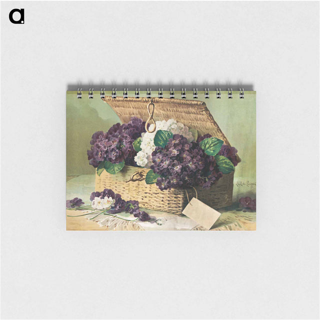 アートメモ帳-Invoice of Violets
 - ボストン公共図書館 Memo.