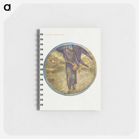 アートメモ帳-Most Bitter Moonseed from The Flower Book - エドワード バーン ジョーンズ Memo.