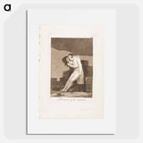 Love and Death - Francisco de Goya Poster.