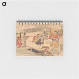 Girls Playing a Game with Shells - 喜多川 歌麿 Memo.