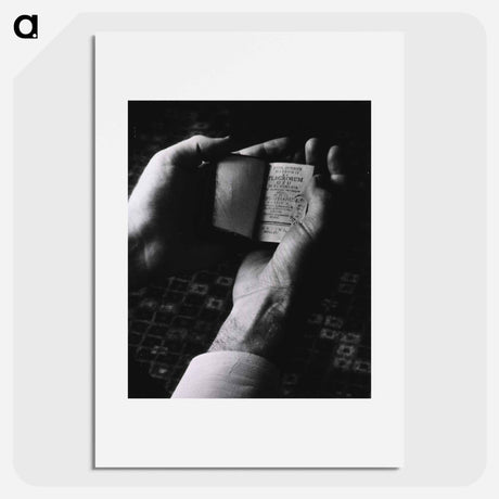 アートポスター-Smallest Book, Archive Photograph
 - 国立医学図書館 Poster.