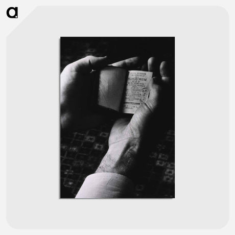 アートポストカード-Smallest Book, Archive Photograph
 - 国立医学図書館 Postcard.