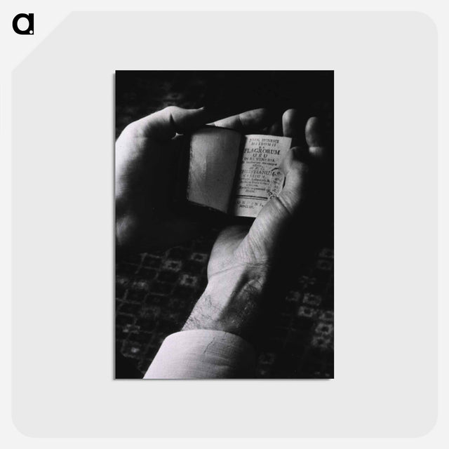アートポストカード-Smallest Book, Archive Photograph
 - 国立医学図書館 Postcard.