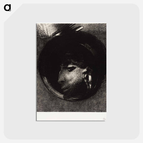 アートポストカード-Cellule Auriculaire - オディロン ルドン Postcard.