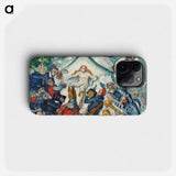 The Eternal Feminine - Paul Cezanne Phone Case.