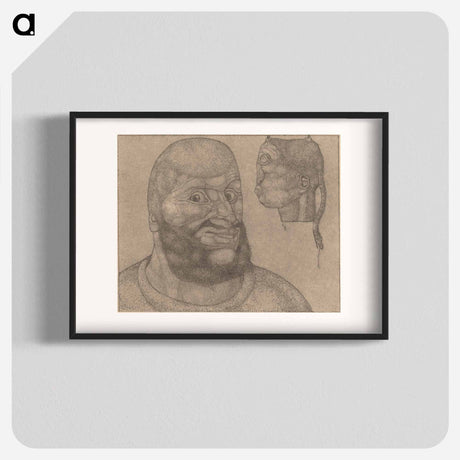 アートポスター-Perseus (Der Witz hat über das Leid gesiegt) [Perseus-The Triumph of Brain over Body]
 - パウル クレー Poster.