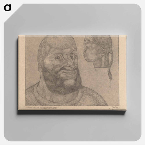 Perseus (Der Witz hat über das Leid gesiegt) [Perseus-The Triumph of Brain over Body]
 - パウル クレー Canvas.