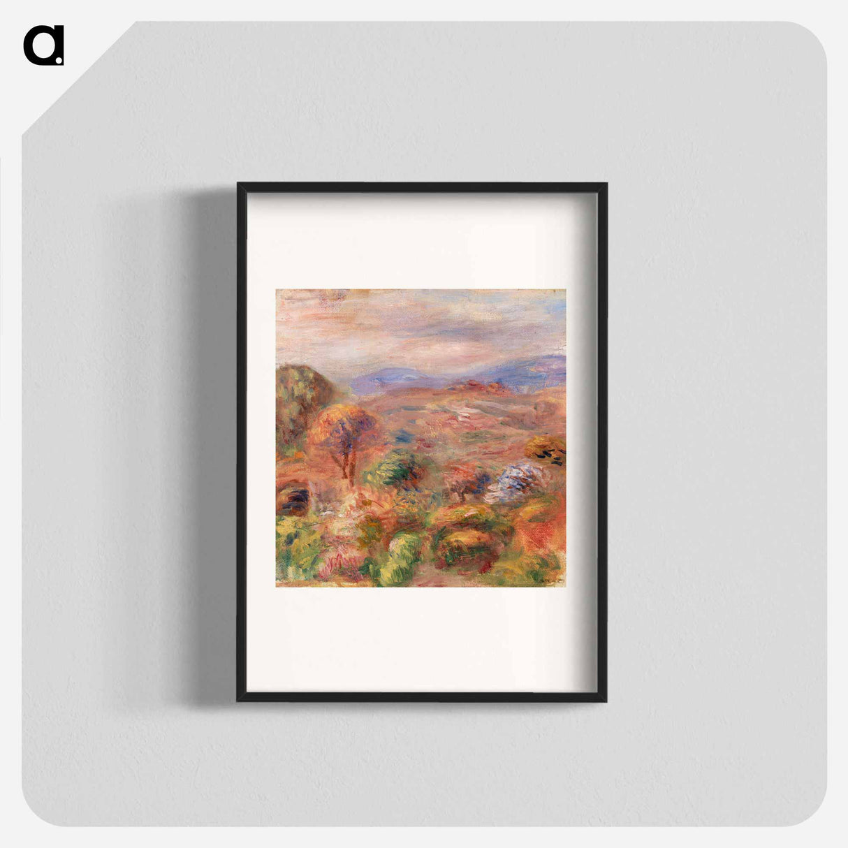 Landscape (Paysage) - Pierre-Auguste Renoir Poster.