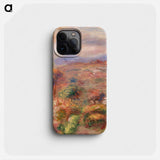 Landscape (Paysage) - Pierre Auguste Renoir Phone Case.