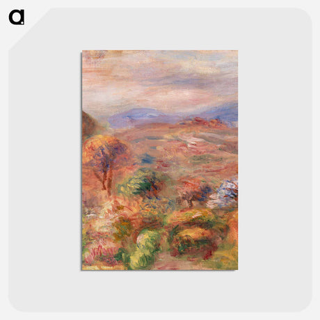 アートポストカード-Landscape (Paysage) - ピエール オーギュスト ルノワール Postcard.