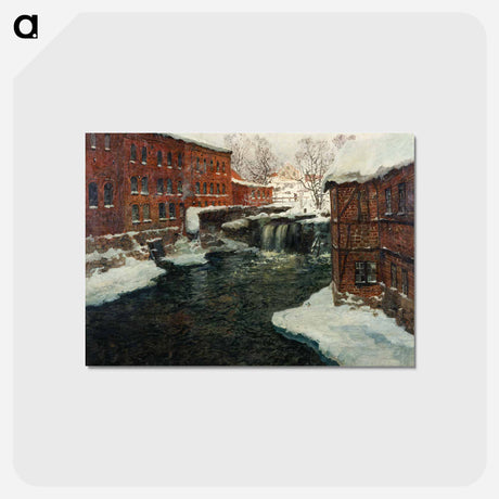 アートポストカード-Mill Scene
 - セントルイス美術館 Postcard.