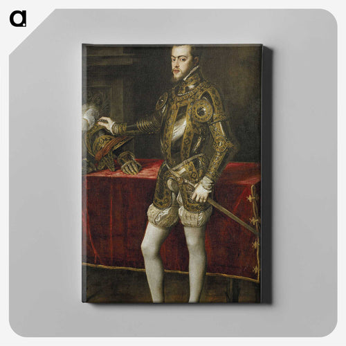 Philipp II, as Prince - ティツィアーノ ヴェチェッリオ Canvas.