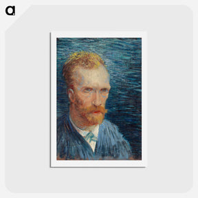 アートポストカード-Self-Portrait - フィンセント ファン ゴッホ Postcard.