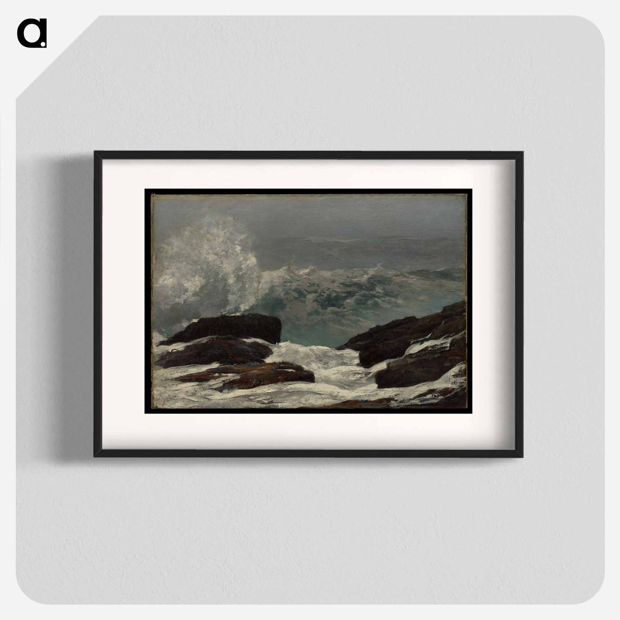 Maine Coast - Winslow Homer Poster.