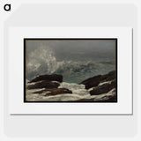 Maine Coast - Winslow Homer Poster.