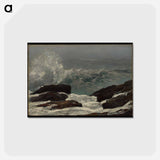 アートポストカード-Maine Coast - ウィンスロー ホーマー Postcard.