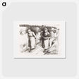 アートポストカード-Firewood Carriers
 - イェール大学アートギャラリー Postcard.