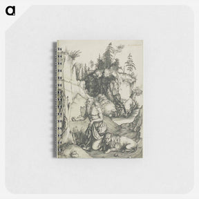 アートメモ帳-St. Jerome Penitent in the Wilderness - アルブレヒト デューラー Memo.