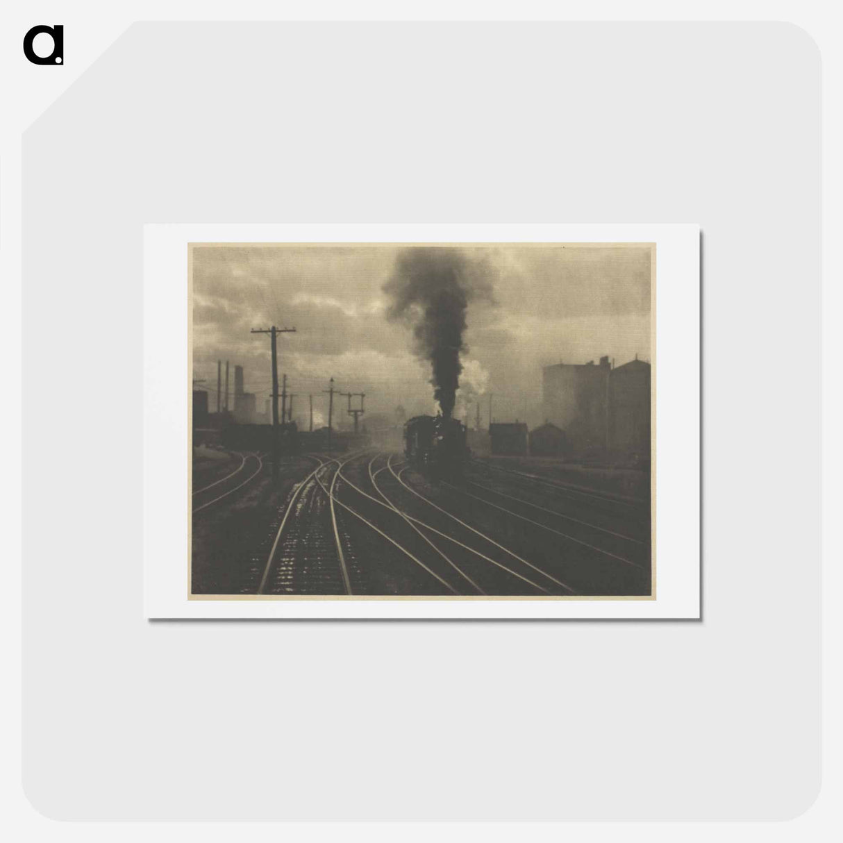 アートポストカード-The Hand of Man - アルフレッド スティーグリッツ Postcard.