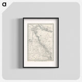 Chart of the Great Barrier Reef Area - アンティーク地図 Poster.