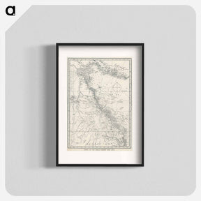 アートポスター-Chart of the Great Barrier Reef Area - アンティーク地図 Poster.