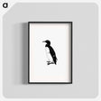 アートポスター-Penguin Engraving
 - 大英図書館 Poster.