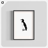 アートポスター-Penguin Engraving
 - 大英図書館 Poster.