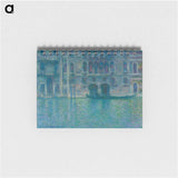 Claude Monet's Palazzo da Mula, Venice - クロード モネ Memo.