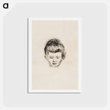 アートポストカード-Andreas Schwarz - エドヴァルド ムンク Postcard.