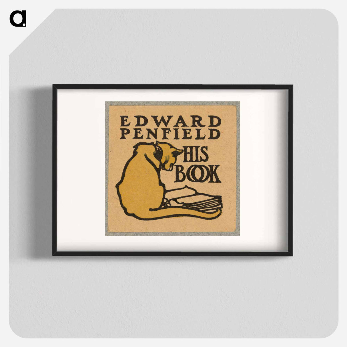 Edward Penfield His Book - Edward Penfield Poster.