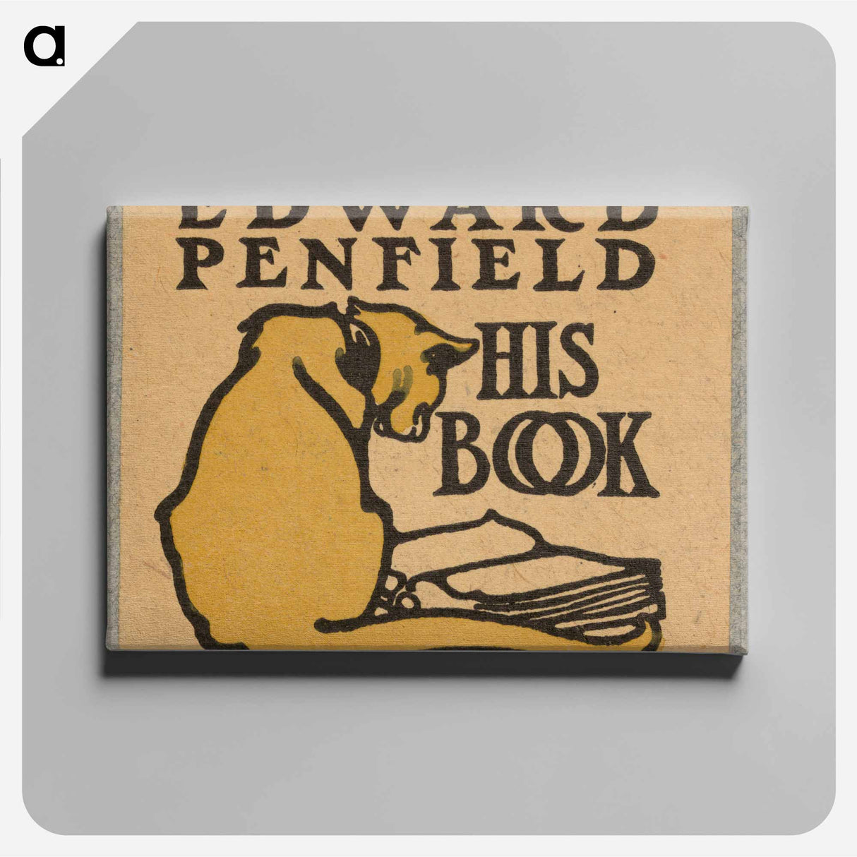 アートパネル-Edward Penfield His Book - エドワード ペンフィールド Canvas.
