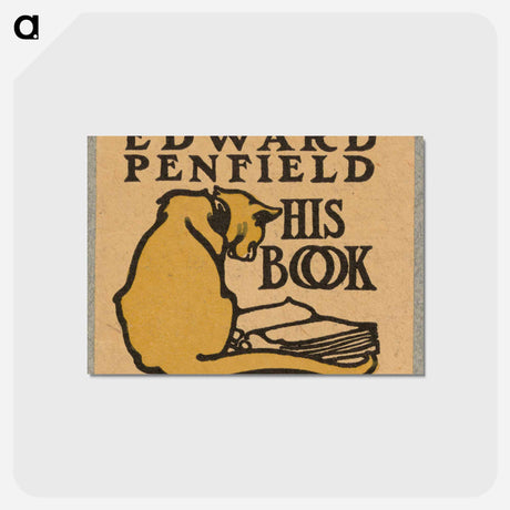 アートポストカード-Edward Penfield His Book - エドワード ペンフィールド Postcard.