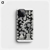Gorgonida–Rindenkorallen - エルンスト ヘッケル Phone Case.